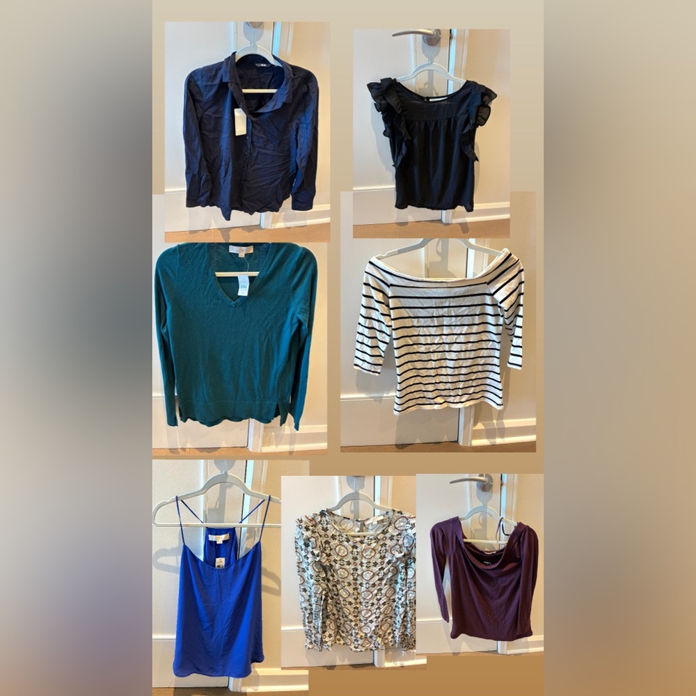 CLOSET CLEAR OUT BUNDLE NWT 9 items LOFT UNIQLO